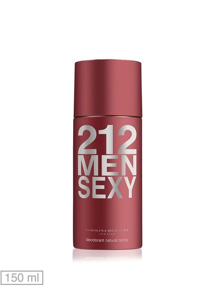 Desodorante 212 Sexy Men 150ml - Marca Carolina Herrera