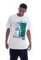 Camiseta NBA Plus Size Estampada Boston Celtics Casual Off White - Marca NBA