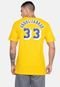 Camiseta Mitchell & Ness Los Angeles Lakers Abdul Amarela - Marca Mitchell & Ness