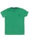 Camiseta Aleatory Menino Logo Verde - Marca Aleatory