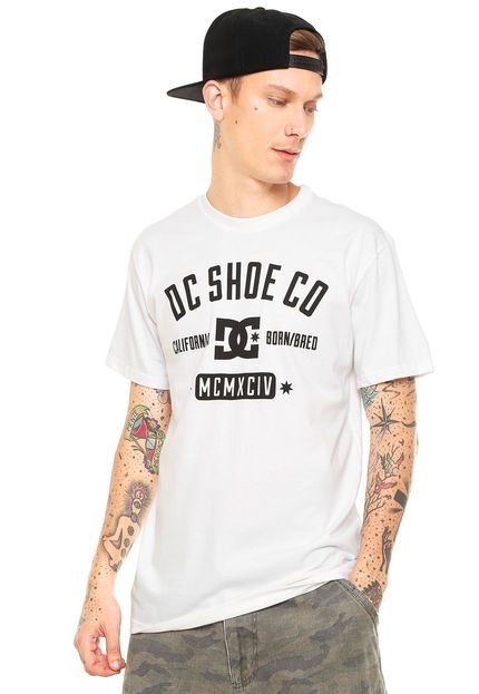 Camiseta DC Shoes Drift Bege - Marca DC Shoes