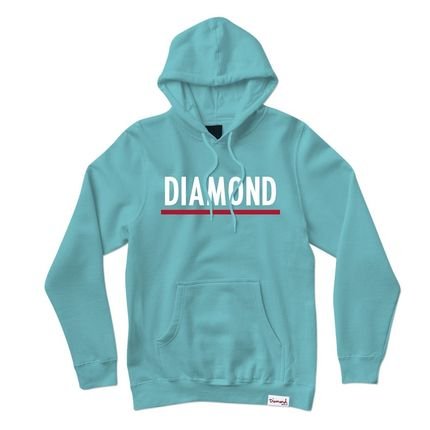 MOLETOM DIAMOND TEAM HOODIE DIAMOND BLUE - Marca Diamond