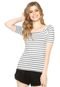 Blusa Hering Listras Branca - Marca Hering