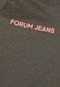 Camiseta Forum Lettering Neon Verde - Marca Forum