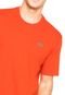 Camiseta Lacoste Sport Logo Laranja - Marca Lacoste