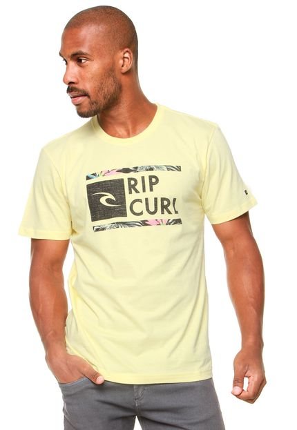 Camiseta Rip Curl Under Drive Amarela - Marca Rip Curl