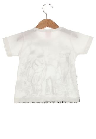 Camiseta Marisol Para Colorir Branco