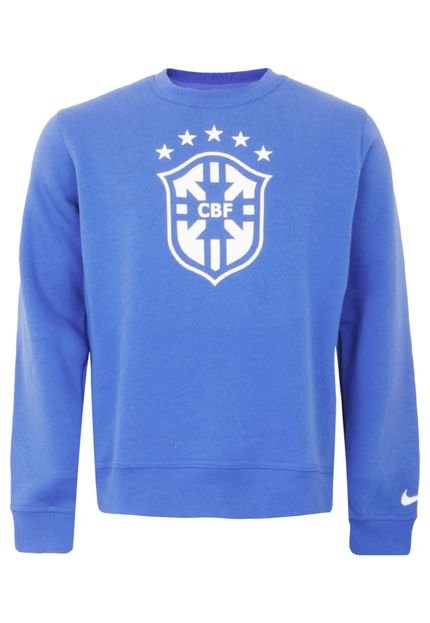 Blusa Nike Club CBF Brasil Azul - Marca Nike