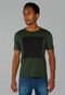 Camiseta Calvin Klein Jeans Quadro Verde - Marca Calvin Klein Jeans