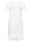 Vestido M. Officer Delicate Off-White - Marca M. Officer