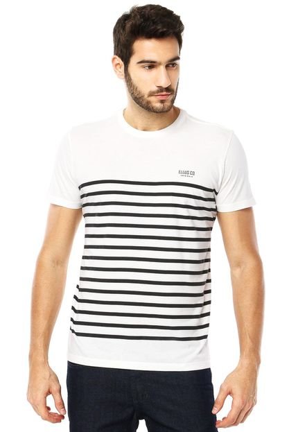 Camiseta Ellus Risca Branca - Marca Ellus