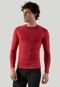 Camisa Térmica Segunda Pele Diluxo Blusa Masculina Vermelho - Marca Diluxo