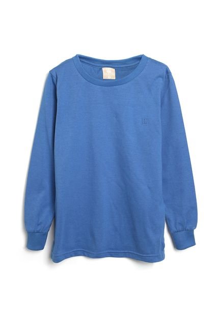 Camiseta Colorittá Infantil Lisa Azul - Marca Colorittá