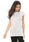 Blusa Calvin Klein Jeans Babados Off-White - Marca Calvin Klein Jeans