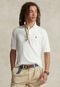 Camisa Polo Polo Ralph Lauren Logo Off White - Marca Polo Ralph Lauren