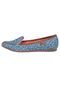 Slipper Dijean Liso Azul - Marca Dijean