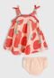 Vestido GAP Infantil Morangos Rosa - Marca GAP
