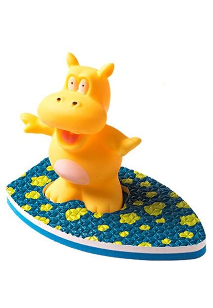 Surfistas No Banho Hipopótamo Amarelo - Marca Girotondo Baby