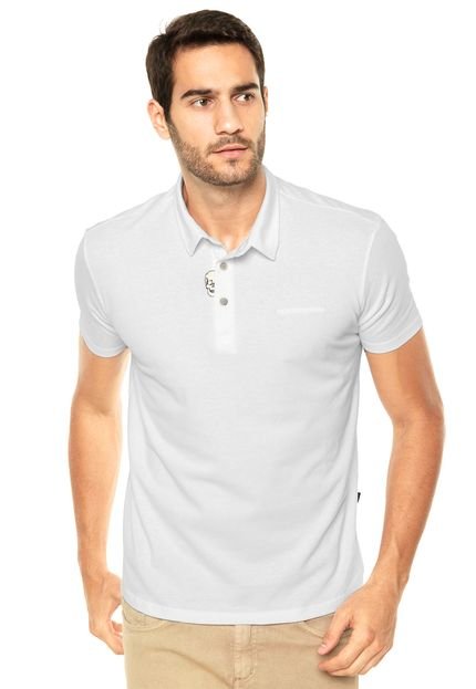 Camisa Polo Ellus Bordado Branca - Marca Ellus