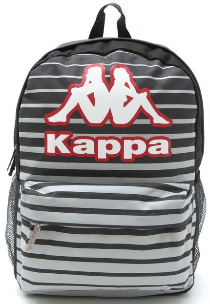 Mochila Kappa Stripe Cinza - Marca Kappa