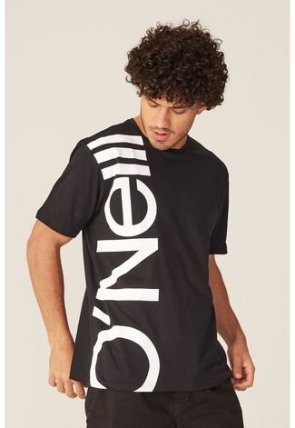Camiseta Oneill Estampada Big Logo Preta