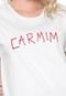 Camiseta Carmim Connet Branca - Marca Carmim