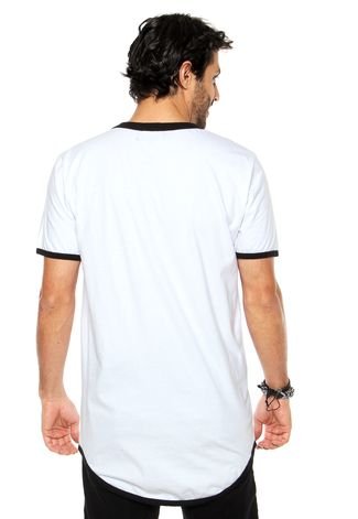 Camiseta Cavalera Estampada Branca