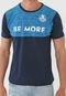 Camiseta Fatal Be More Azul-Marinho/Azul - Marca Fatal