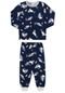 Pijama Infantil Menino Longo em Malha Estampado - Marca Alakazoo