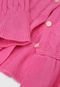 Cardigan Polo Ralph Lauren Infantil Tricot Textura Rosa - Marca Polo Ralph Lauren