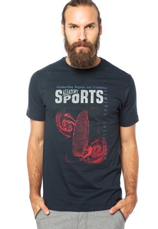 Camiseta Aleatory Sports Azul Marinho