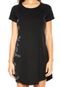 Vestido Fido Dido Curto Estampado Preto - Marca Fido Dido