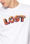 Camiseta ...Lost Tropical Fire Branca - Marca ...Lost
