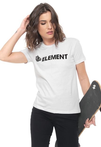 Blusa Element Horizontal Branca - Marca Element