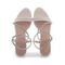 Sandália Salto Tiras Damannu Shoes Bruna Off White - Marca Damannu Shoes