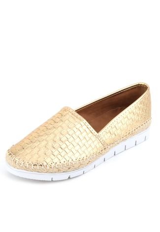 Sapatilha DAFITI SHOES Dourada - Compre Agora