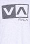 Camiseta RVCA Speckle Box Cinza - Marca RVCA