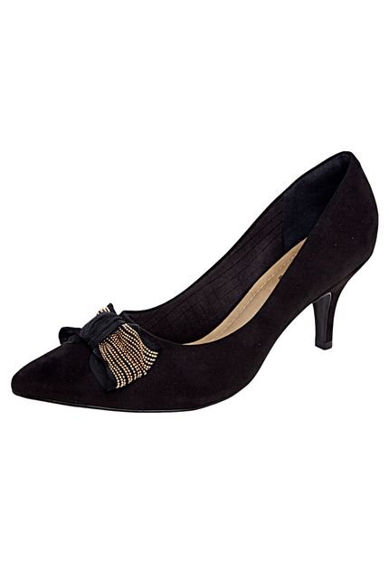 Scarpin Piccadilly New Preto - Marca Piccadilly