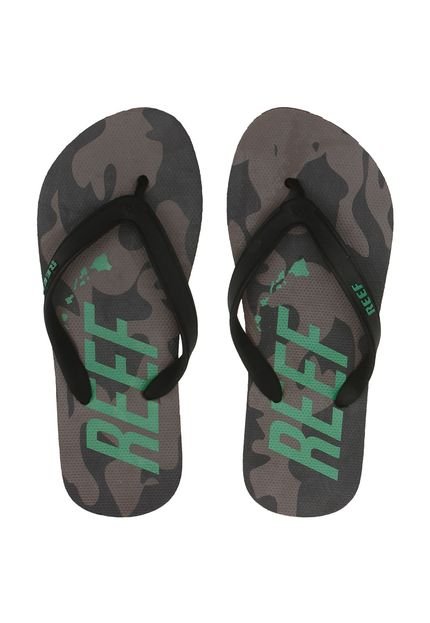 Chinelo Reef Switchfoot Camo Preto - Marca Reef
