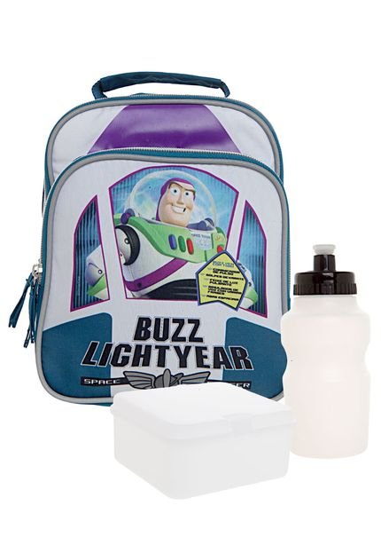 Lancheira Toy Story Buzz Lightyear Azul - Marca Dermiwil