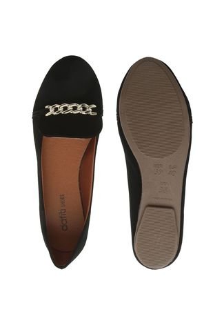 Sapatilha DAFITI SHOES Corrente Preta - Compre Agora