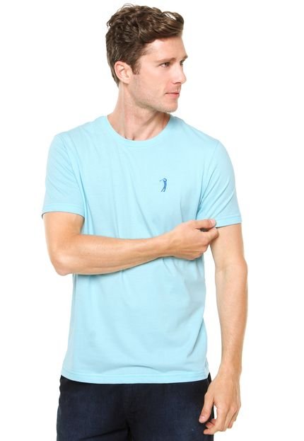 Camiseta Aleatory Bordado Azul Claro - Marca Aleatory