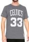 Camiseta Mitchell & Ness Celtics Cinza - Marca Mitchell & Ness