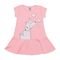 Vestido Rosa Lumi - Bebê Cotton Vestido Rosa Ref:46607-1183-P - Marca Pulla Bulla