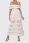 Saia Tricot Le Lis Blanc Deux Midi Zi Lurex Off-White - Marca LE LIS