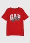 Camiseta GAP Logo Vermelha - Marca GAP