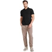 Camisa Polo Forum Muscle IN23 Preto Masculino - Marca Forum