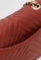 Bolsa Transversal Dumond Pequena Vitello Vermelha - Marca Dumond