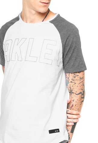 Camiseta Oakley Lk Series Raglan Branca