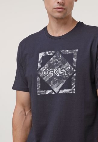 Camiseta Oakley Nature Graphic Water Tee Preto